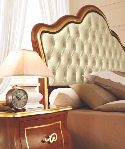 Letto Enea noce - Eurodesign