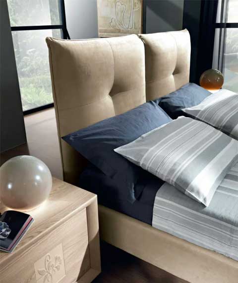 Letto Kira tessuto - Eurodesign