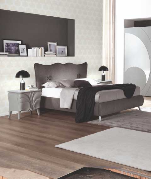Letto Queen con fiocco - Eurodesign