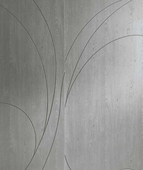 Armadio Adone Grey 2 ante legno - Eurodesign