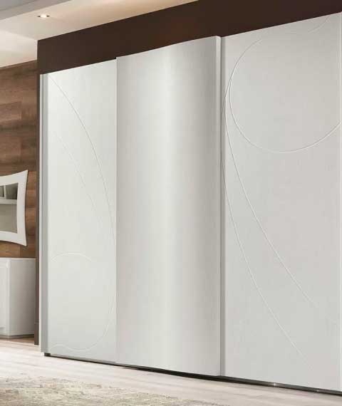 Armadio Pacifico 3 Ante Legno - Eurodesign