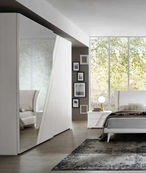 Armadio Orizzonte ante specchio esterno - Eurodesign